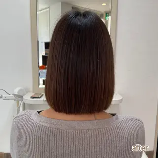 ミディアム アミーベル🧸🧡 本店✂️しおりのヘアスタイル
