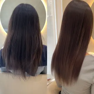 ロング 美髪矯正 吉岡柊斗のヘアスタイル