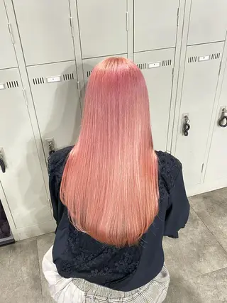 ロング カラー エフェクトブリーチ 🌟前澤啓太朗のヘアスタイル