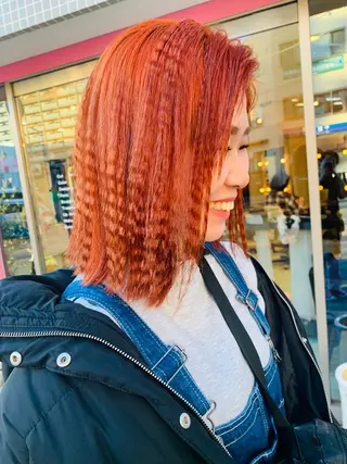 ミディアム カラー 🌸スタイリスト 山浦美恵のヘアスタイル