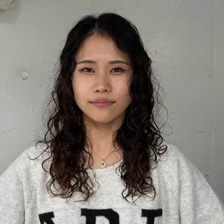 セミロング パーマ レディースパーマ/ 合田  有一朗のヘアスタイル