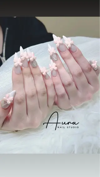 ネイル Aura Nail HanNaのネイルデザイン