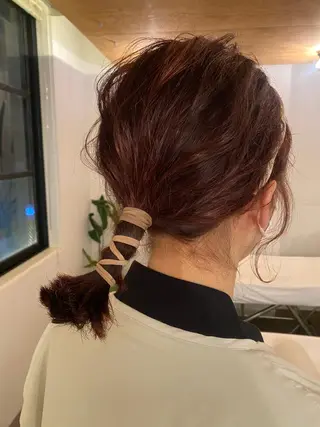 セミロング ari/ヘアセット レイヤーカット✂︎のヘアスタイル