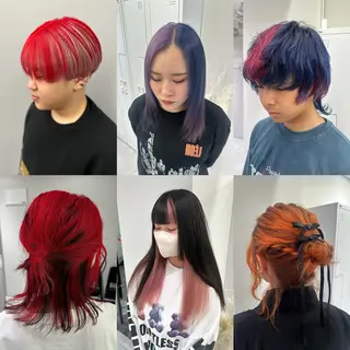 カラー piLLon/ RYUKAのヘアスタイル