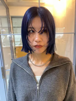 ショート miyu ハイトーン/レイヤーのヘアスタイル