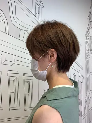 ショート 坪井 彰吾のヘアスタイル