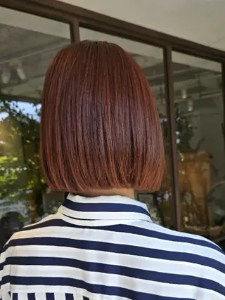 ショート カラー 韓国好き🇰🇷 美容師MIKUのヘアスタイル