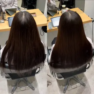 ミディアム 髪質改善ヘアケア 艶髪特化/上田のヘアスタイル