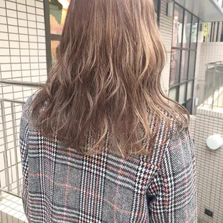 ミディアム カラー パーマ ヘアアレンジ メンズ ネイル マツエク・マツパ 天神レイヤーカット No.1💖マユカのヘアスタイル