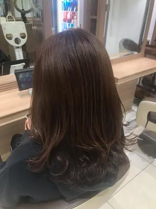 セミロング ヘアセット/メンズ パーマChihoのヘアスタイル