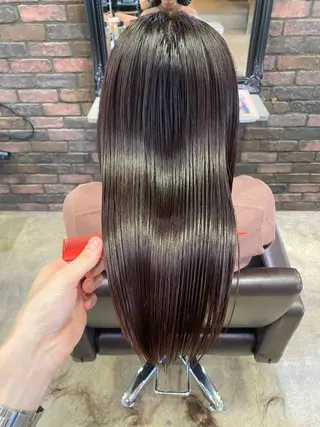 カラー 🌱髪質改善×艶髪 🌱【天神美容室】のヘアスタイル