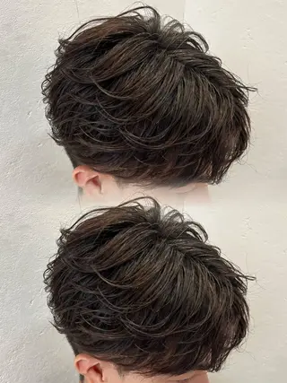 パーマ メンズ 🔷メンズフェザー スタイル🔹竹内凌のヘアスタイル