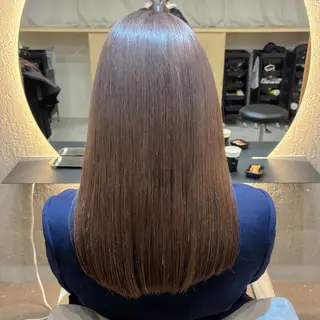 ロング カラー mit セン北のヘアスタイル