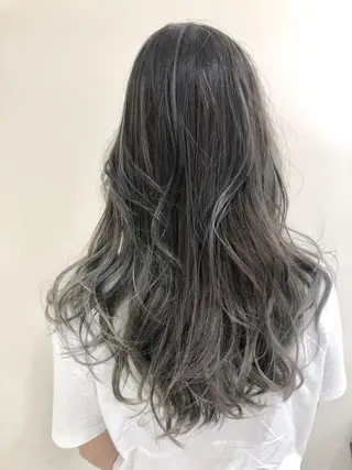 ロング カラー ヘアアレンジ marju銀座 マージュギンザのヘアスタイル