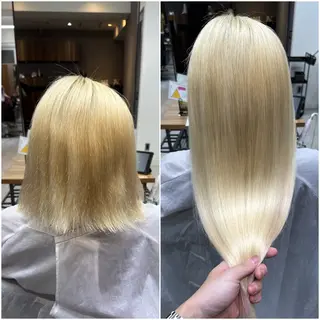 ロング ヘアアレンジ KEISUKE🐶 カラー✨エクステのヘアスタイル