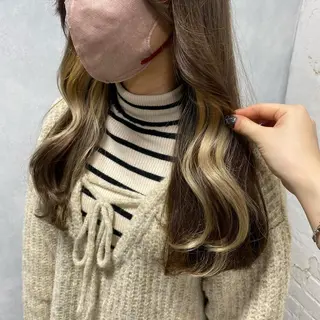 カラー 韓国・網紅style 🦋HONOKA🦋のヘアスタイル
