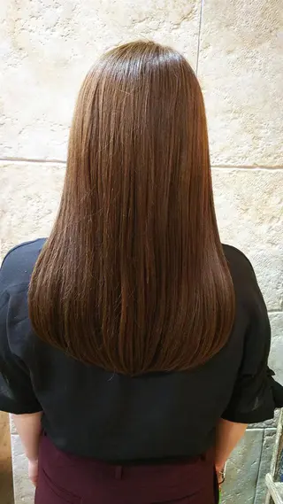 セミロング 【hunch】 ayakaのヘアスタイル