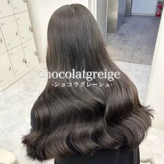 ロング カラー 🧁透明感×モテ💞 WカラーNanamiのヘアスタイル