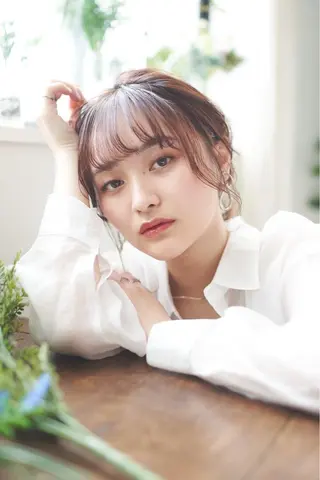 ミディアム 【髪質改善】 梅田　聡のヘアスタイル