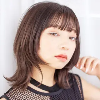 ミディアム カラー Ash 武蔵小杉店のヘアスタイル