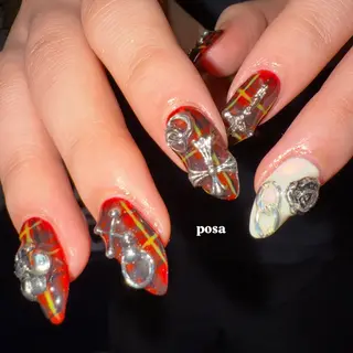 ネイル posa nail モエミのネイルデザイン