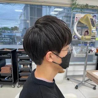 メンズ 藤原 亜美🤍のヘアスタイル