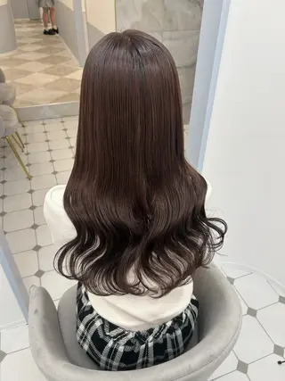 ロング 💎りあん/大須/栄 ブリーチなしWカラーのヘアスタイル