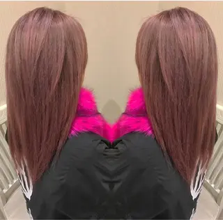 ロング カラー 美魔女 美容師NAOのヘアスタイル