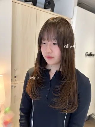 ロング 艶髪カラー/ レイヤー/yuiのヘアスタイル