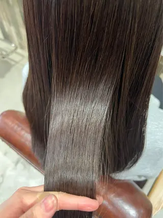 セミロング 髪質改善メニュー 長井 美佐子のヘアスタイル