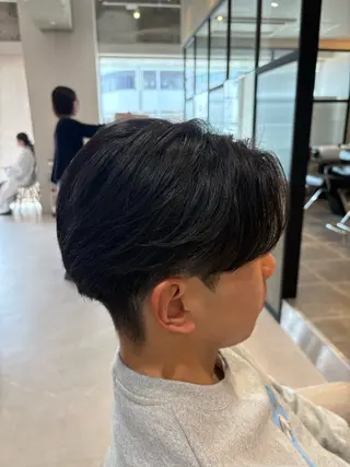 ショート 💎曲がる縮毛矯正 💎透明感カラーのヘアスタイル