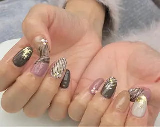 ネイル 坂本 萌のネイルデザイン