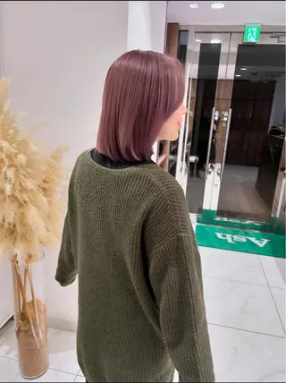 ショート カラー 長田 有加のヘアスタイル