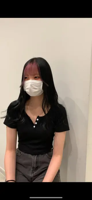 ミディアム カラー れい🫧 ハイトーン特化のヘアスタイル