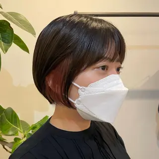 ショート カラー こいけ みきののヘアスタイル