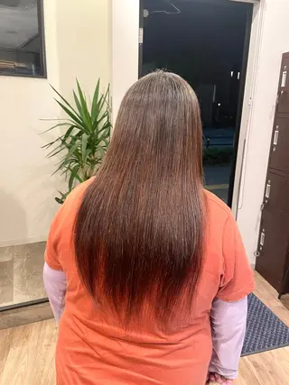 ロング 安倍 辰哉のヘアスタイル