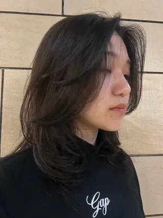 ミディアム カラー 原宿/透明感カラー 🌴yacoのヘアスタイル