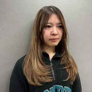 ロング パーマモデル募集中 渥美翔人のヘアスタイル