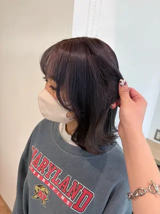 ミディアム カラー Yamada Ami🪐のヘアスタイル
