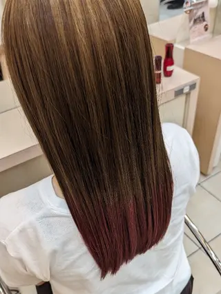 ロング カラー 斉藤 充哉のヘアスタイル