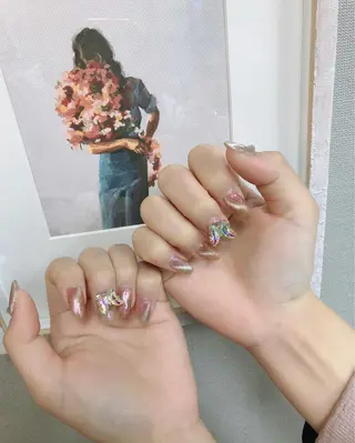 ミディアム ネイル Reonail 💕Kana💕のネイルデザイン