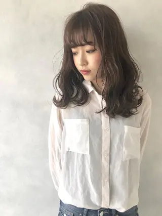 ミディアム 小澤大輔 YOLO hairのヘアスタイル