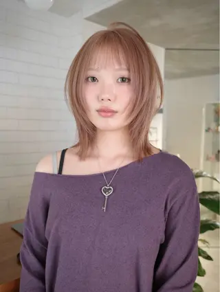 カラー airi໒꒱·ﾟ /デザインカラーのヘアスタイル
