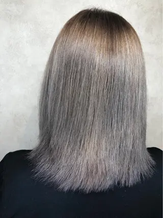ミディアム 西村 雄二/エクステのヘアスタイル