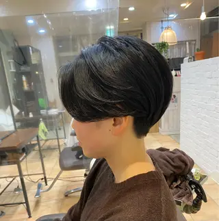 ショート ショートカット パーマ石井のヘアスタイル