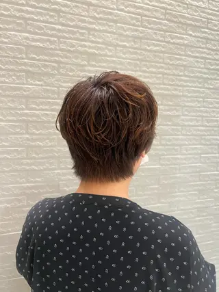 ショート パーマ ボブ/ 似合わせ🥀原ちひろのヘアスタイル