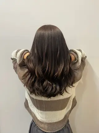 カラー 田中来夢 Jr.スタイリストのヘアスタイル