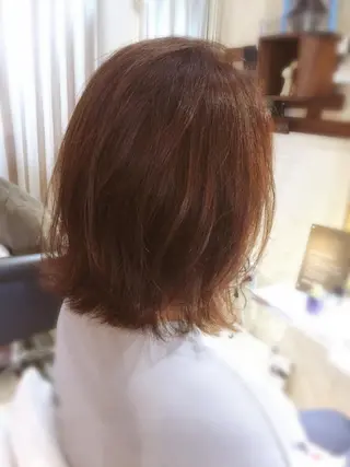 ミディアム カラー 🌈20年目突入🎉 山口のヘアスタイル