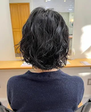 パーマ YUKI 新宿カット パーマ/カラーのヘアスタイル