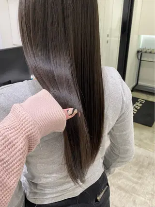 ロング 似合わせレイヤー/ 縮毛矯正🎀minaのヘアスタイル